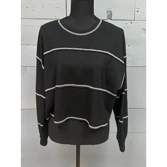 Hollister Crop Thermal long sleeve size Medium - Picture 1 of 6